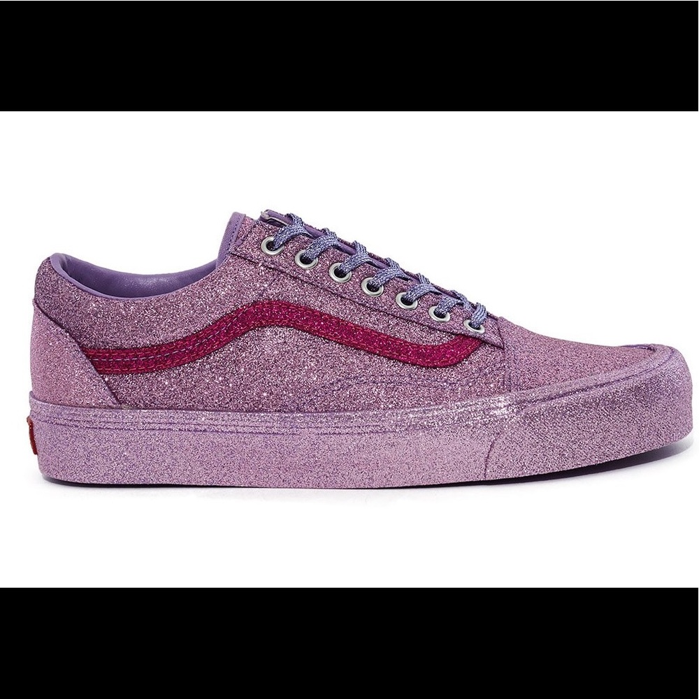NIB VANS Opening Ceremony OG Pink/Lavender glitter